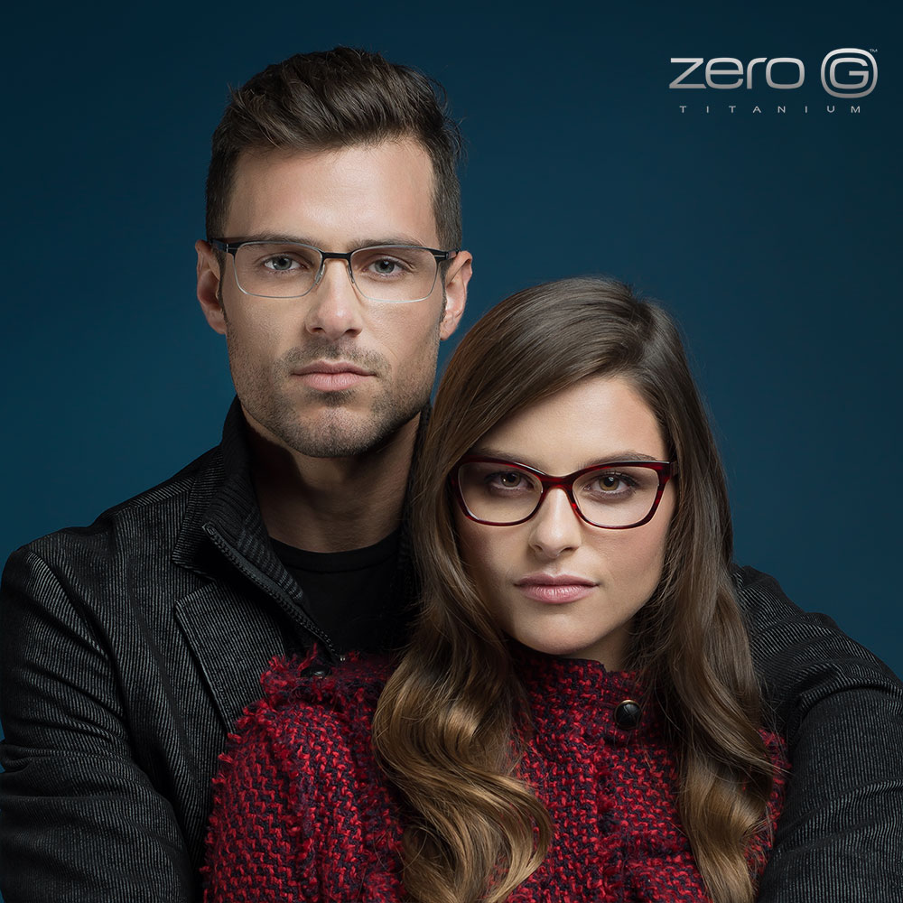 ZERO-G TITANIUM EYEGLASSES BALDWIN 53/18/140 Brown DH91 | eBay